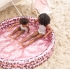 Swim Essentials - Kinderzwembad - Ø 150cm - Panterprint Rosé goud