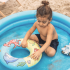 Swim Essentials - Kinderzwembad - Ø 120cm - zeedieren (zwembad + strandbal &  zwemband)