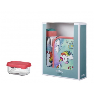 Unicorn - Mepal - Giftset Campus (isoleerfles - lunchbox - fruitbox)