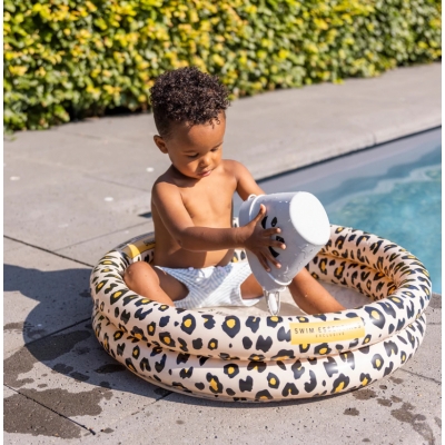 Swim Essentials - Baby zwembad - Ø 60cm - Panterprint Beige