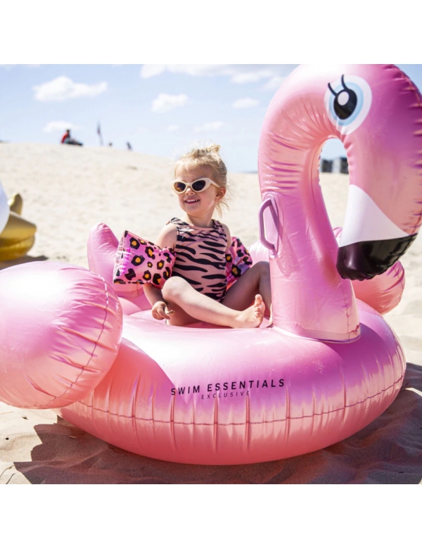 Swim Essentials - Opblaas Flamingo - XXL - Rosé goud