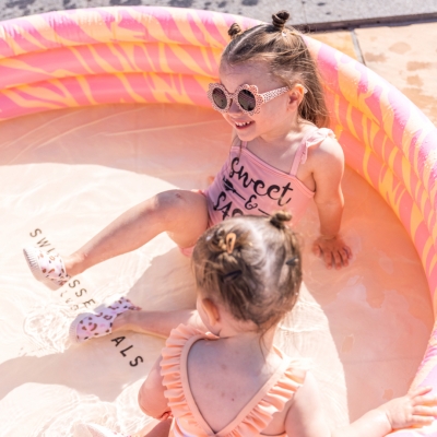 Swim Essentials - Kinderzwembad - 150cm - Roze zebra